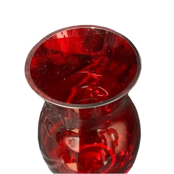 Vintage Red Vase - Picture 3 of 5